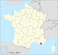 Localisation de Méounes-lès-Montrieux, code postal 83136