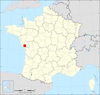 Localisation de Champ-Saint-Père, code postal 85540