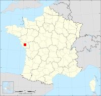 Localisation de Ferrière, code postal 85280