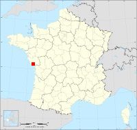 Localisation de Jonchère, code postal 85540