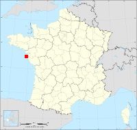 Localisation de Noirmoutier-en-l'Île, code postal 85330