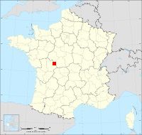 Localisation de Saint-Pierre-de-Maillé, code postal 86260