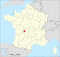 Localisation de Bonnac-la-Côte, code postal 87270