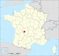 Localisation de Pierre-Buffière, code postal 87260