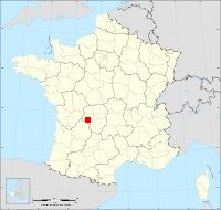 Localisation de Saint-Hilaire-les-Places, code postal 87800