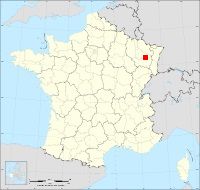 Localisation de Domptail, code postal 88700